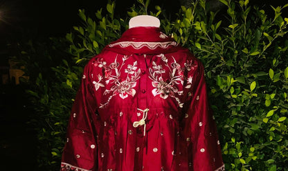 DORY SHORT FROK 3PC COTTON EMBROIDERIED WITH SHAFOON EMBROIDRY DUPPATTA